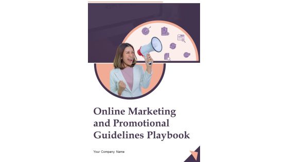 Online Marketing And Promotional Guidelines Playbook Template Online Marketing And Promotional Guidelines Playbook Template