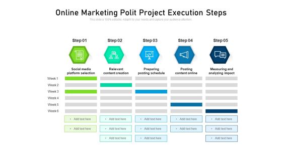 Online Marketing Polit Project Execution Steps Ppt PowerPoint Presentation Icon Structure PDF Online Marketing Polit Project Execution Steps Ppt PowerPoint Presentation Icon Structure PDF
