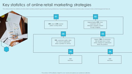 Online Marketing Techniques For Acquiring Clients Key Statistics Of Online Retail Marketing Demonstration PDF Online Marketing Techniques For Acquiring Clients Key Statistics Of Online Retail Marketing Demonstration PDF