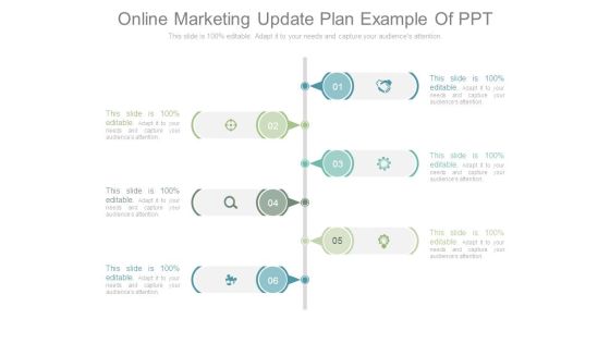 Online Marketing Update Plan Example Of Ppt Online Marketing Update Plan Example Of Ppt