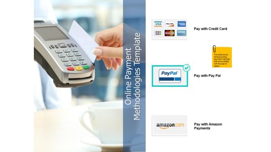Online Payment Methodologies Template Marketing Ppt PowerPoint Presentation Outline Show Online Payment Methodologies Template Marketing Ppt PowerPoint Presentation Outline Show