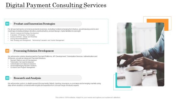Online Payment Service Digital Payment Consulting Services Ppt Layouts Guide PDF Online Payment Service Digital Payment Consulting Services Ppt Layouts Guide PDF
