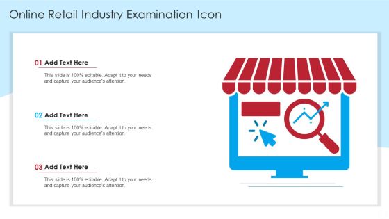 Online Retail Industry Examination Icon Pictures PDF Online Retail Industry Examination Icon Pictures PDF