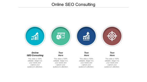 Online SEO Consulting Ppt PowerPoint Presentation Portfolio Brochure Cpb