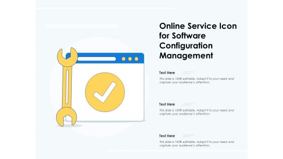 Online Service Icon For Software Configuration Management Ppt PowerPoint Presentation Gallery Examples PDF Online Service Icon For Software Configuration Management Ppt PowerPoint Presentation Gallery Examples PDF