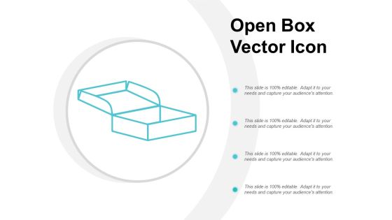Open Box Vector Icon Ppt PowerPoint Presentation Diagrams