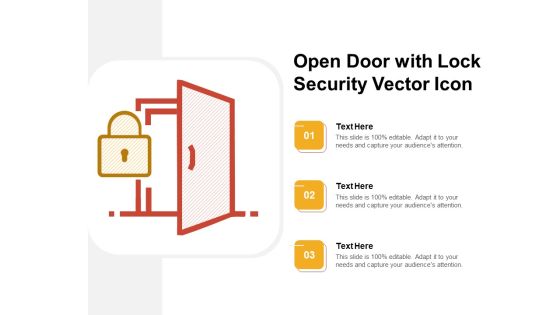 Open Door With Lock Security Vector Icon Ppt PowerPoint Presentation File Deck PDF Open Door With Lock Security Vector Icon Ppt PowerPoint Presentation File Deck PDF