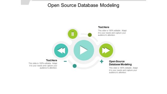 Open Source Database Modeling Ppt PowerPoint Presentation Pictures Template Cpb