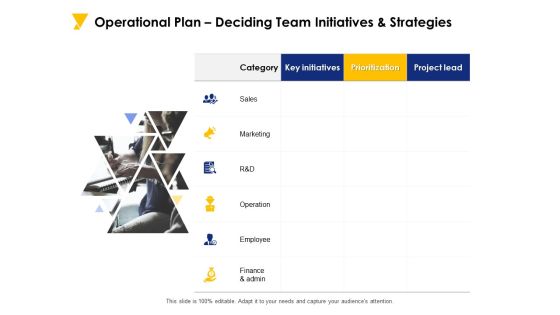 Operational Plan Deciding Team Initiatives And Strategies Ppt PowerPoint Presentation Ideas Infographics Operational Plan Deciding Team Initiatives And Strategies Ppt PowerPoint Presentation Ideas Infographics