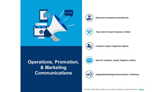 Operations Promotion And Marketing Communications Customer Loyalty Programme Options Ppt PowerPoint Presentation Layouts Slideshow Operations Promotion And Marketing Communications Customer Loyalty Programme Options Ppt PowerPoint Presentation Layouts Slideshow