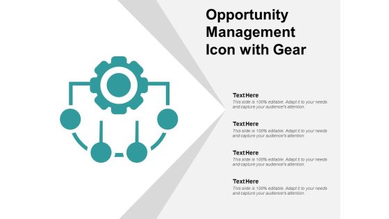 Opportunity Management Icon With Gear Ppt PowerPoint Presentation Gallery Guidelines Opportunity Management Icon With Gear Ppt PowerPoint Presentation Gallery Guidelines