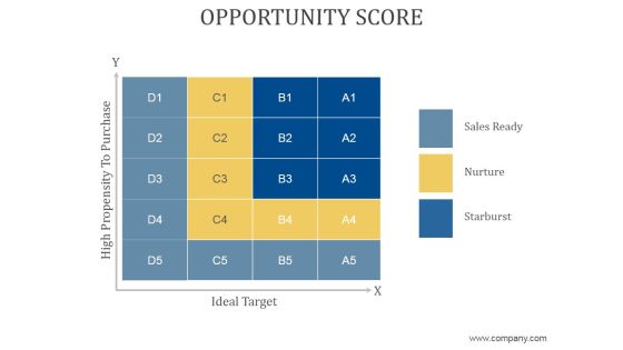 Opportunity Score Ppt PowerPoint Presentation Summary