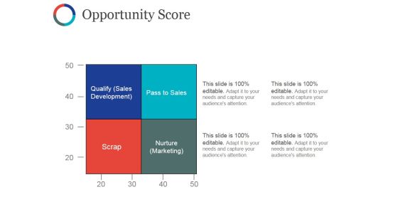 Opportunity Score Template Ppt PowerPoint Presentation Icon Layout Opportunity Score Template Ppt PowerPoint Presentation Icon Layout