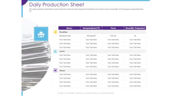 Optimization Restaurant Operations Daily Production Sheet Ppt Ideas PDF Optimization Restaurant Operations Daily Production Sheet Ppt Ideas PDF