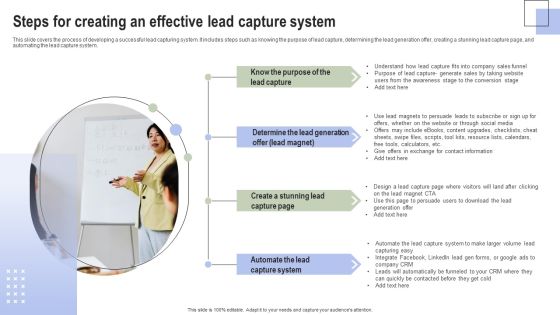 Optimizing Consumer Lead Nurturing Procedure Steps For Creating An Effective Lead Capture System Ideas PDF Optimizing Consumer Lead Nurturing Procedure Steps For Creating An Effective Lead Capture System Ideas PDF