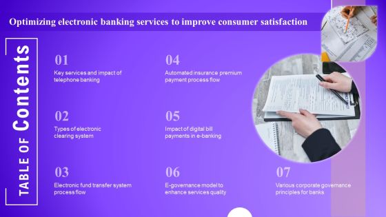 Optimizing Electronic Banking Services To Improve Consumer Satisfaction Sample PDF