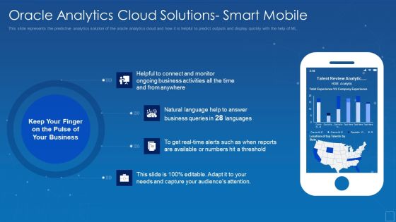 Oracle Analytics Cloud Solutions Smart Mobile Sample PDF Oracle Analytics Cloud Solutions Smart Mobile Sample PDF