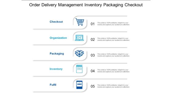 Order Delivery Management Inventory Packaging Checkout Ppt PowerPoint Presentation Inspiration Objects Order Delivery Management Inventory Packaging Checkout Ppt PowerPoint Presentation Inspiration Objects