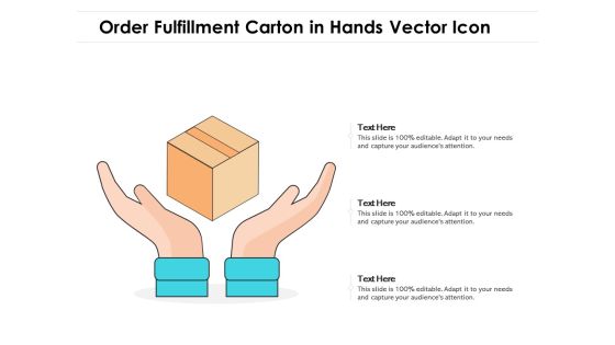 Order Fulfillment Carton In Hands Vector Icon Ppt PowerPoint Presentation Inspiration Layout PDF Order Fulfillment Carton In Hands Vector Icon Ppt PowerPoint Presentation Inspiration Layout PDF
