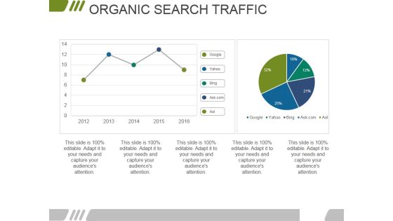 Organic Search Traffic Ppt PowerPoint Presentation Model Slideshow