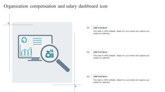 Organization Compensation And Salary Dashboard Icon Introduction PDF Organization Compensation And Salary Dashboard Icon Introduction PDF