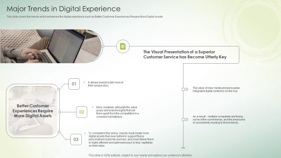 Organization DAM Services Major Trends In Digital Experience Ppt Gallery Background PDF Organization DAM Services Major Trends In Digital Experience Ppt Gallery Background PDF