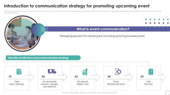 Organization Event Strategic Communication Plan Introduction To Communication Strategy For Promoting Upcoming Event Background PDF Organization Event Strategic Communication Plan Introduction To Communication Strategy For Promoting Upcoming Event Background PDF