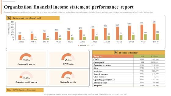 Organization Financial Income Statement Performance Report Structure PDF Organization Financial Income Statement Performance Report Structure PDF
