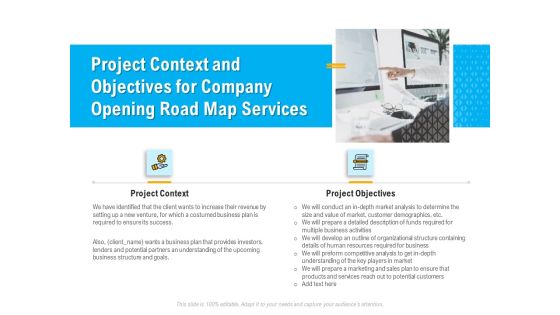 Organization Inception Timeline Proposal Project Context And Objectives For Company Opening Road Map Services Guidelines PDF Organization Inception Timeline Proposal Project Context And Objectives For Company Opening Road Map Services Guidelines PDF