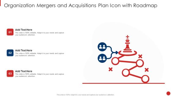 Organization Mergers And Acquisitions Plan Icon With Roadmap Clipart PDF Organization Mergers And Acquisitions Plan Icon With Roadmap Clipart PDF