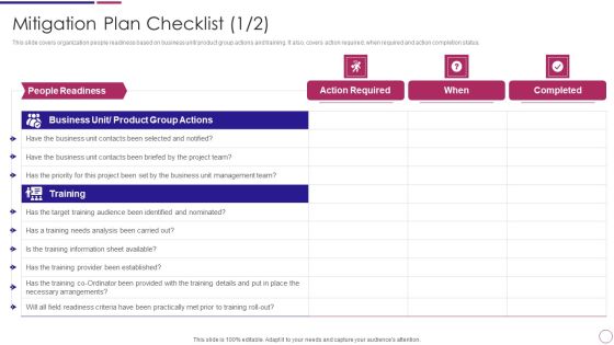 Organization Restructuring Mitigation Plan Checklist Ppt PowerPoint Presentation Icon Example File PDF Organization Restructuring Mitigation Plan Checklist Ppt PowerPoint Presentation Icon Example File PDF