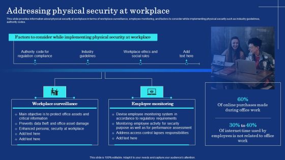 Organizational Assets Security Management Strategy Addressing Physical Security At Workplace Mockup PDF Organizational Assets Security Management Strategy Addressing Physical Security At Workplace Mockup PDF