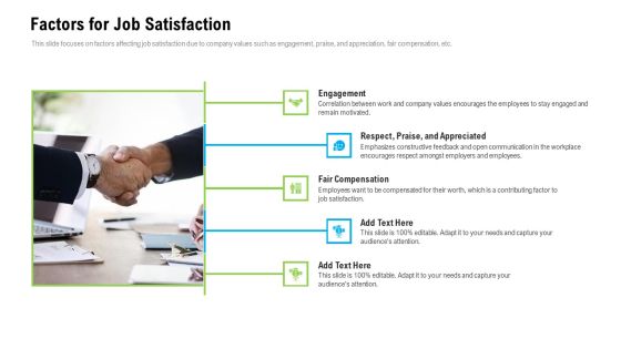Organizational Culture Factors For Job Satisfaction Ppt Slides Layout PDF Organizational Culture Factors For Job Satisfaction Ppt Slides Layout PDF