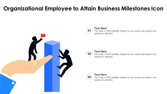 Organizational Employee To Attain Business Milestones Icon Ppt Summary Design Inspiration PDF Organizational Employee To Attain Business Milestones Icon Ppt Summary Design Inspiration PDF