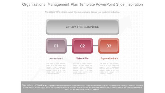 Organizational Management Plan Template Powerpoint Slide Inspiration