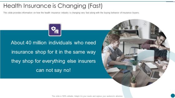 Oscar Capital Raising Pitch Deck Health Insurance Is Changing Fast Graphics PDF