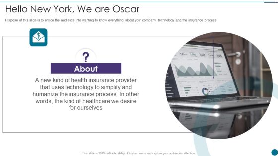 Oscar Capital Raising Pitch Deck Hello New York We Are Oscar Professional PDF Oscar Capital Raising Pitch Deck Hello New York We Are Oscar Professional PDF