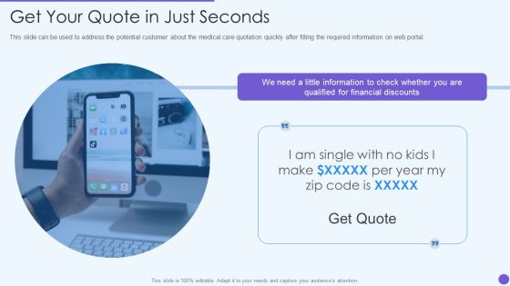 Oscar Healthcare Get Your Quote In Just Seconds Ppt Gallery Shapes PDF Oscar Healthcare Get Your Quote In Just Seconds Ppt Gallery Shapes PDF