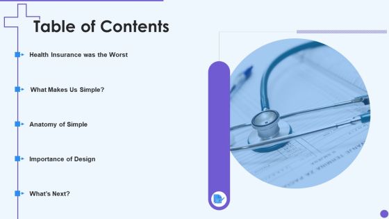 Oscar Healthcare Table Of Contents Ppt Layouts Clipart Images PDF Oscar Healthcare Table Of Contents Ppt Layouts Clipart Images PDF