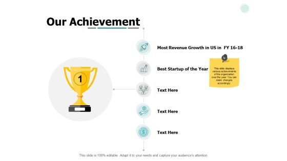 Our Achievement Management Ppt PowerPoint Presentation Portfolio Graphics
