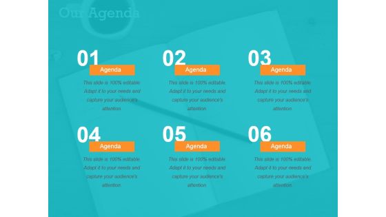 Our Agenda Ppt PowerPoint Presentation Gallery Objects Our Agenda Ppt PowerPoint Presentation Gallery Objects