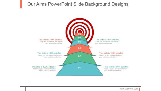 Our Aims Powerpoint Slide Background Designs Our Aims Powerpoint Slide Background Designs
