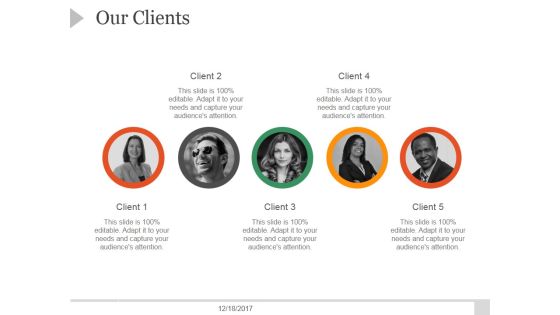 Our Clients Ppt PowerPoint Presentation Diagrams