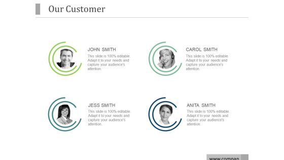 Our Customer Ppt PowerPoint Presentation Templates Our Customer Ppt PowerPoint Presentation Templates