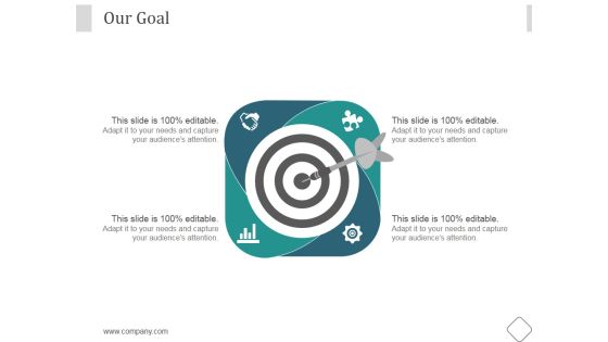 Our Goal Ppt PowerPoint Presentation Topics Our Goal Ppt PowerPoint Presentation Topics