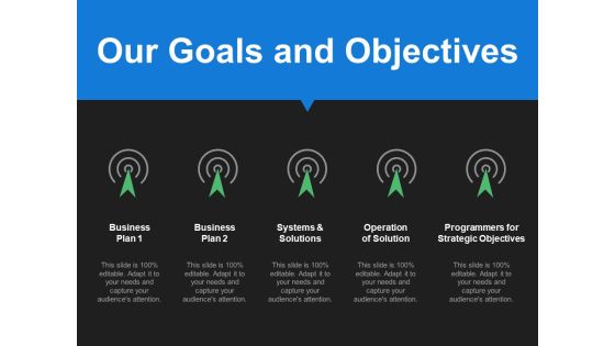 Our Goals And Objectives Ppt PowerPoint Presentation Infographics Outline Our Goals And Objectives Ppt PowerPoint Presentation Infographics Outline