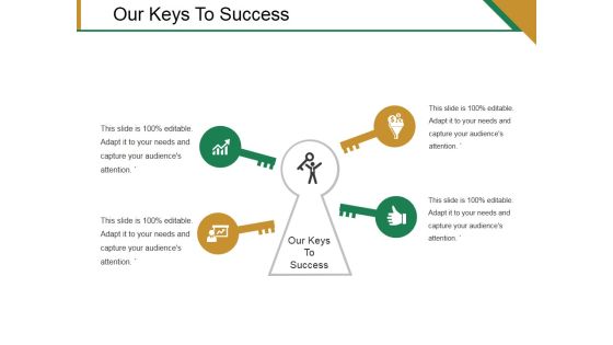 Our Keys To Success Template 1 Ppt PowerPoint Presentation Professional Elements Our Keys To Success Template 1 Ppt PowerPoint Presentation Professional Elements