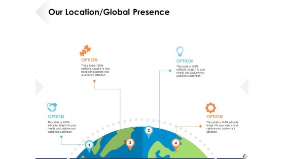 Our Location Global Presence Ppt PowerPoint Presentation Infographics Images