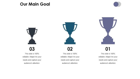 Our Main Goal Ppt PowerPoint Presentation Infographics Guidelines Our Main Goal Ppt PowerPoint Presentation Infographics Guidelines