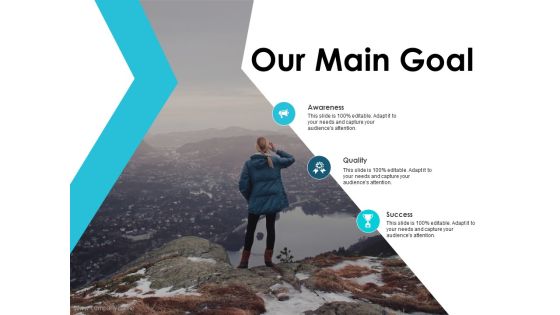 Our Main Goal Ppt PowerPoint Presentation Summary Gallery Our Main Goal Ppt PowerPoint Presentation Summary Gallery